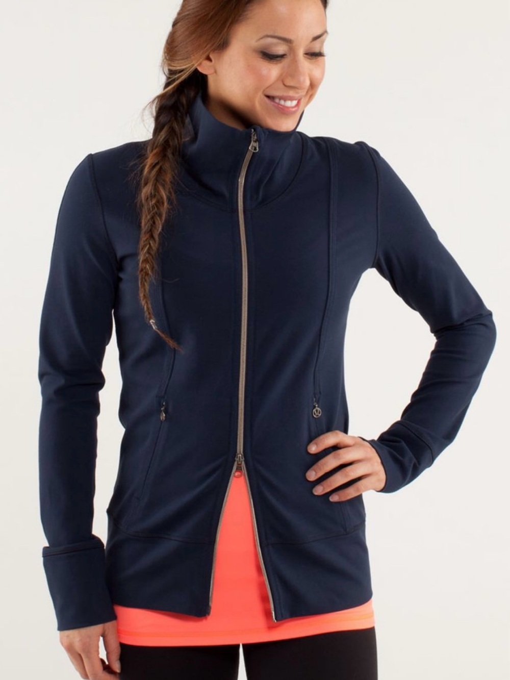 Lululemon Daily Yoga Jacket Inkwell